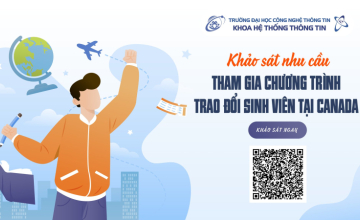 [Khảo sát nhu cầu] Tham gia chương trình trao đổi sinh viên tại Canada
